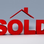 image of sold house 3d illustration